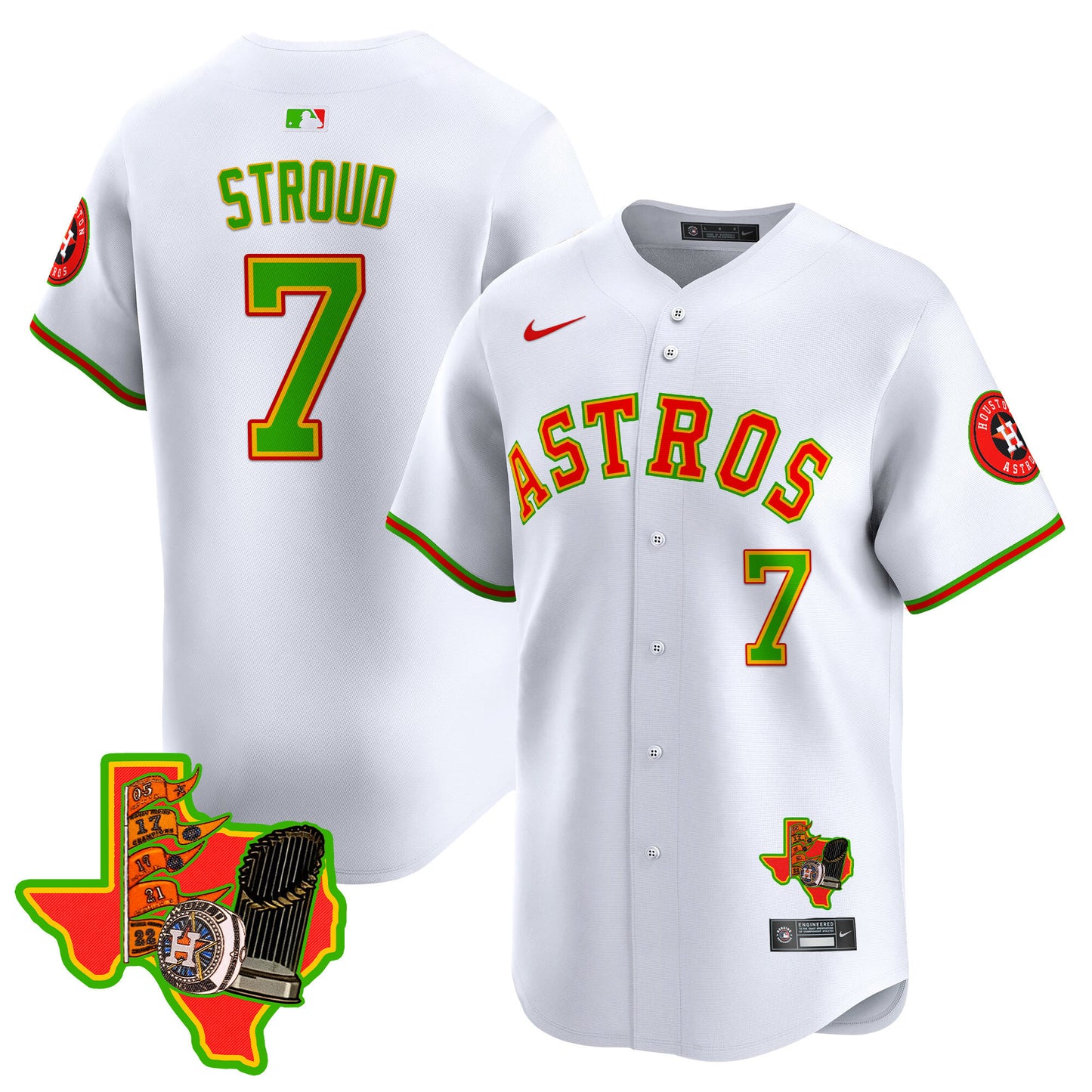 Astros The Loteria Vapor Premier Limited Jersey - All Stitched