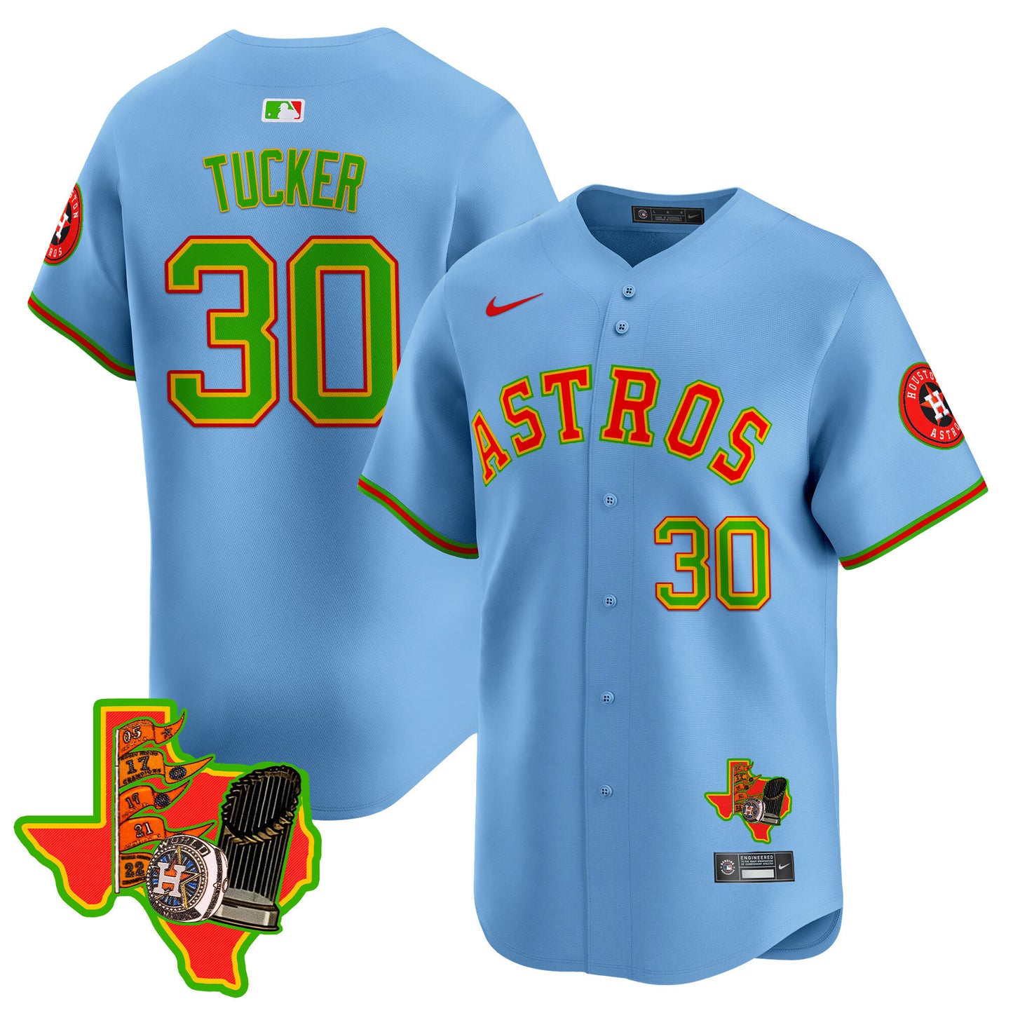 Astros The Loteria Vapor Premier Limited Jersey - All Stitched