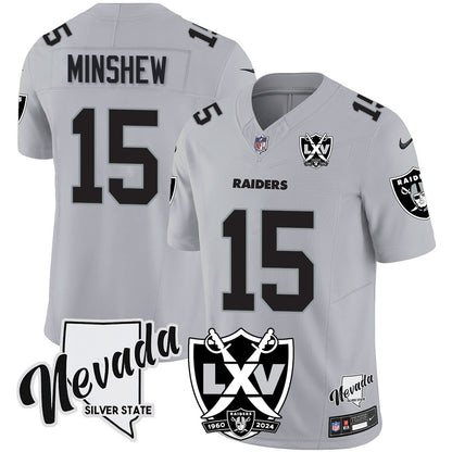 Raiders 2024 Vapor Limited Jersey - 65th Anniversary - All Stitched