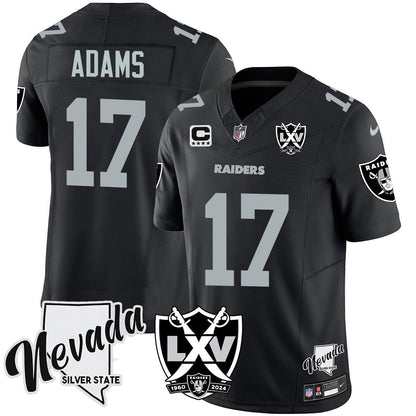 Raiders 2024 Vapor Limited Jersey - 65th Anniversary - All Stitched