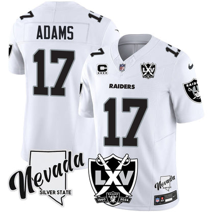 Raiders 2024 Vapor Limited Jersey - 65th Anniversary - All Stitched