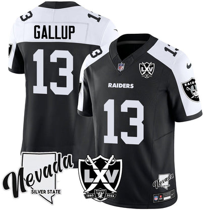 Raiders 2024 Vapor Limited Jersey - 65th Anniversary - All Stitched