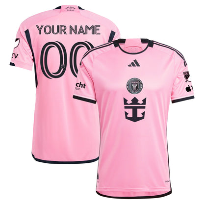 Custom Name/Gender Inter Miami Aqua 2024 Limited Jersey