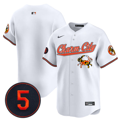 Baltimore Orioles Robinson Patch Vapor Premier Limited Jersey V8 - All Stitched