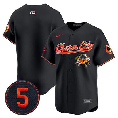 Baltimore Orioles Robinson Patch Vapor Premier Limited Jersey V8 - All Stitched