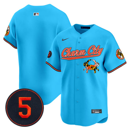 Baltimore Orioles Robinson Patch Vapor Premier Limited Jersey V8 - All Stitched