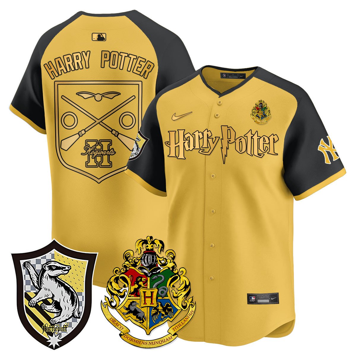 Men's Yankees Harry Potter 2024 Limited Jersey - All Stitched