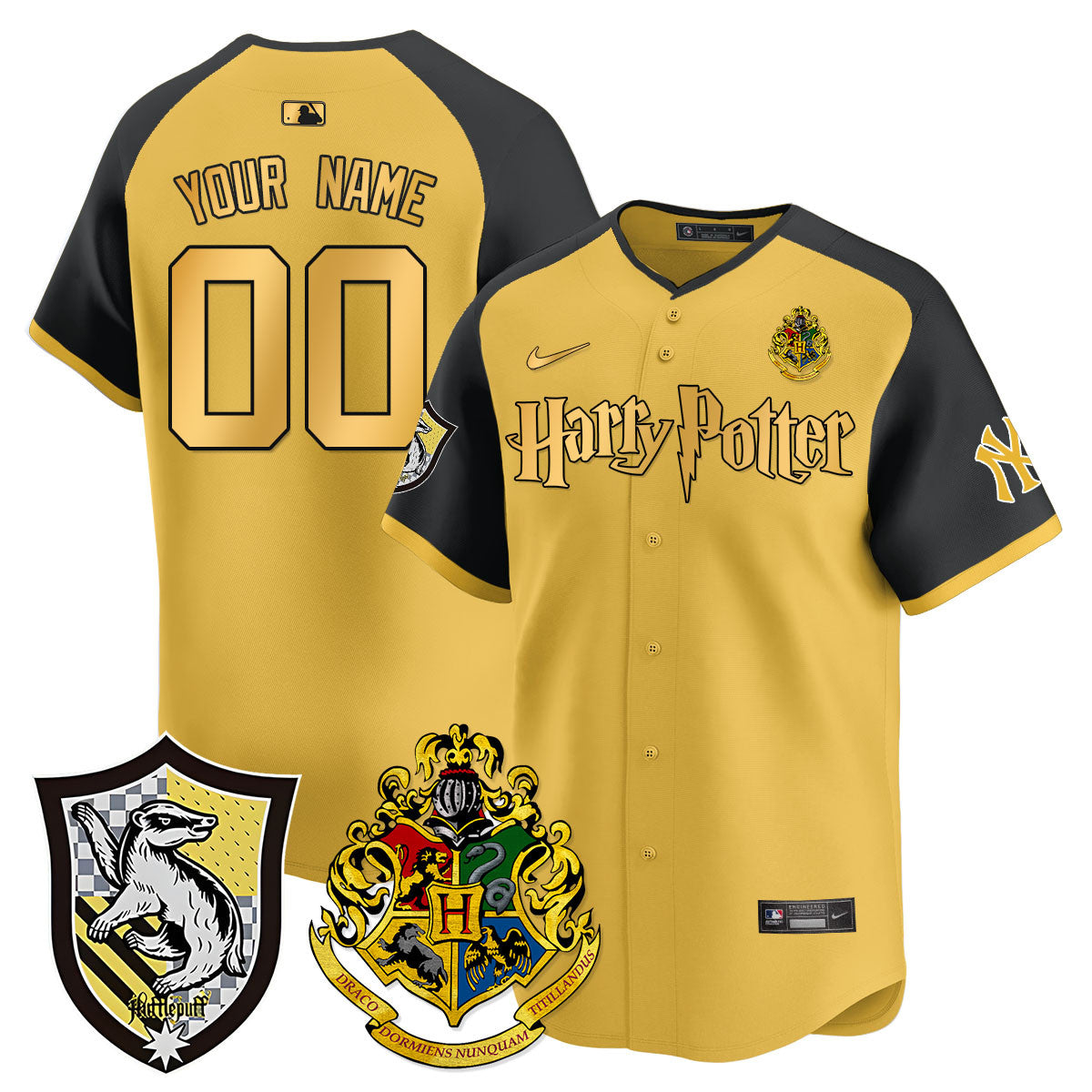 Custom Yankees Harry Potter 2024 Limited Jersey