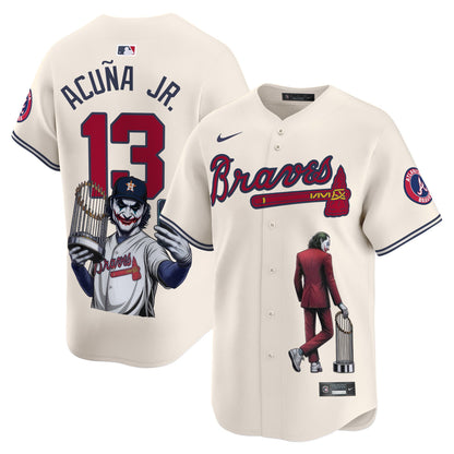 Atlanta Braves Joker Vapor Premier Limited Jersey - Printed