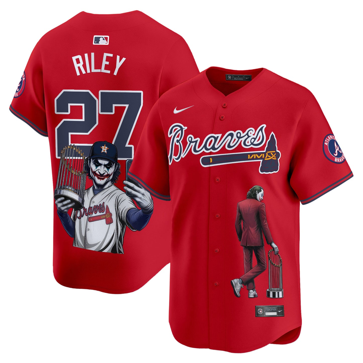 Atlanta Braves Joker Vapor Premier Limited Jersey - Printed