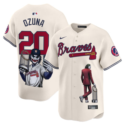 Atlanta Braves Joker Vapor Premier Limited Jersey - Printed