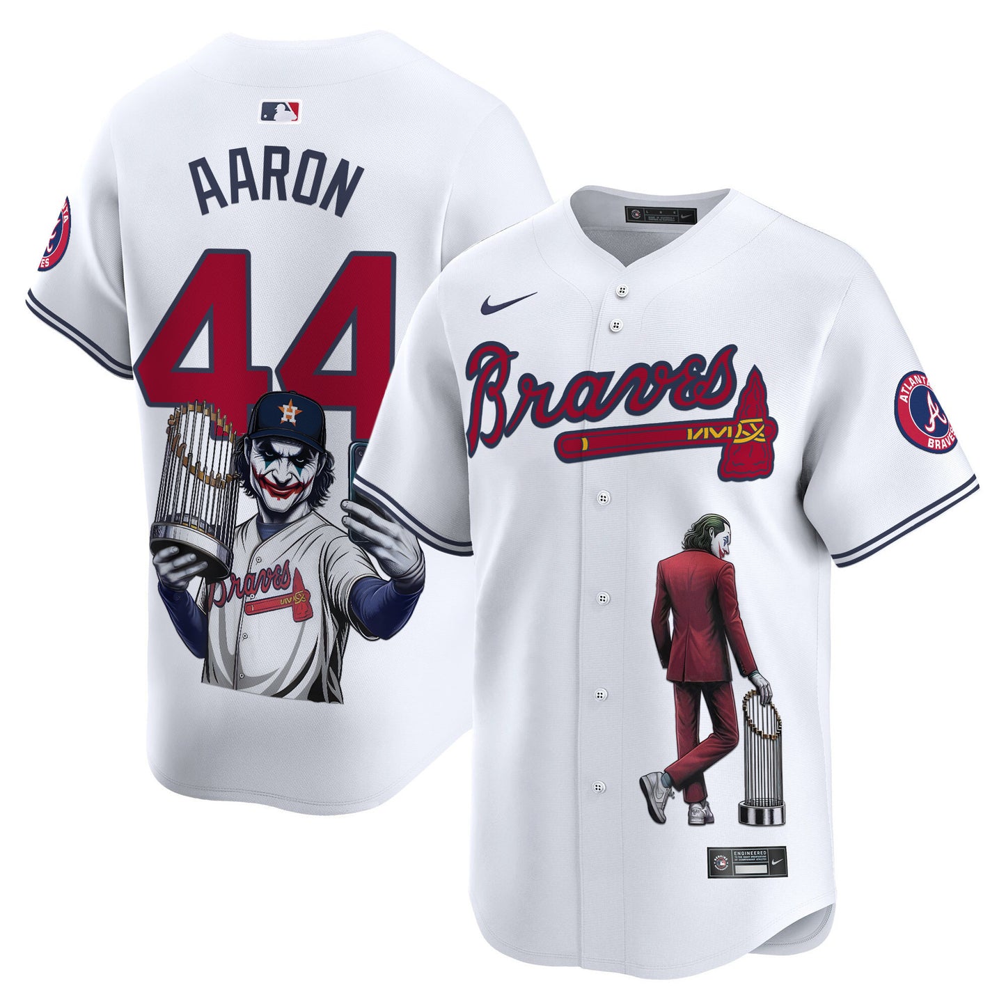 Atlanta Braves Joker Vapor Premier Limited Jersey - Printed