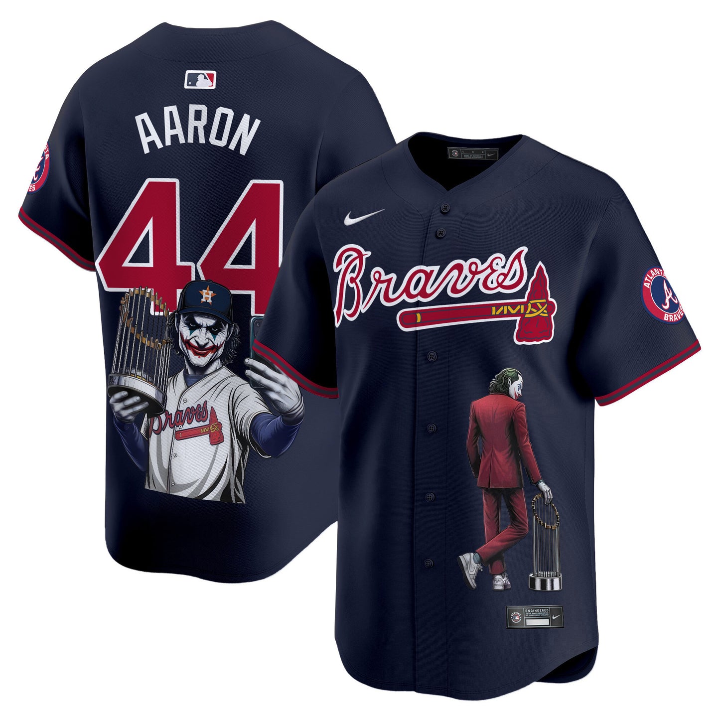 Atlanta Braves Joker Vapor Premier Limited Jersey - Printed