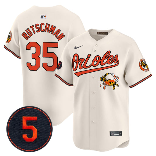 Baltimore Orioles Robinson Patch Vapor Premier Limited Jersey V9 - All Stitched