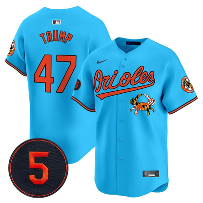 Baltimore Orioles Robinson Patch Vapor Premier Limited Jersey V9 - All Stitched