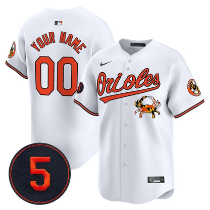 Baltimore Orioles Robinson Patch Vapor Premier Limited Custom Jersey V9 - All Stitched