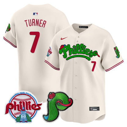 Unisex Phillies Phanatic Patch Vapor Premier Limited Jersey V3 - All Stitched