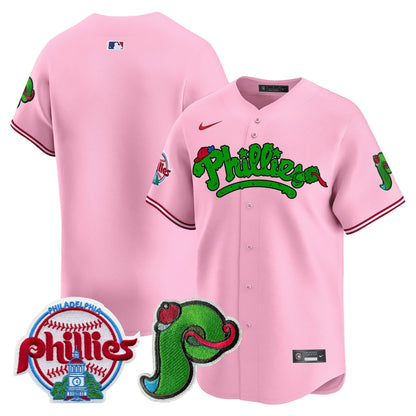 Unisex Phillies Phanatic Patch Vapor Premier Limited Jersey V3 - All Stitched