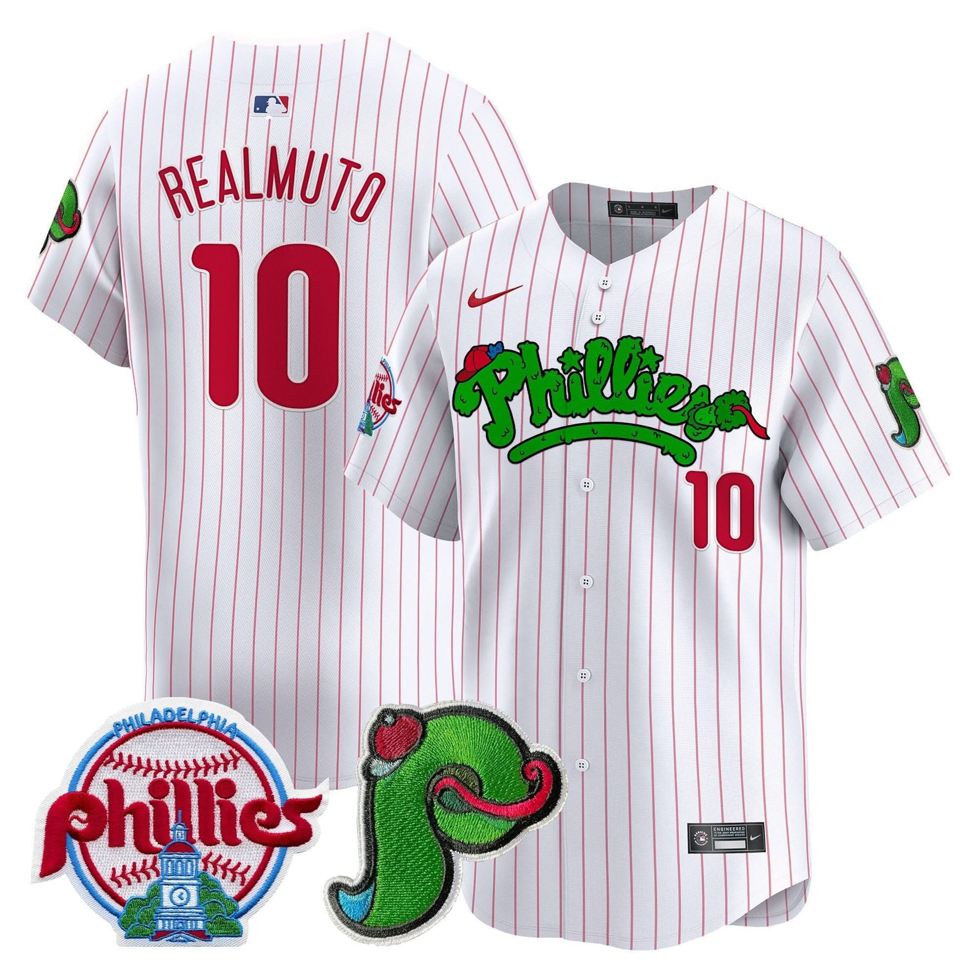 Unisex Phillies Phanatic Patch Vapor Premier Limited Jersey V3 - All Stitched