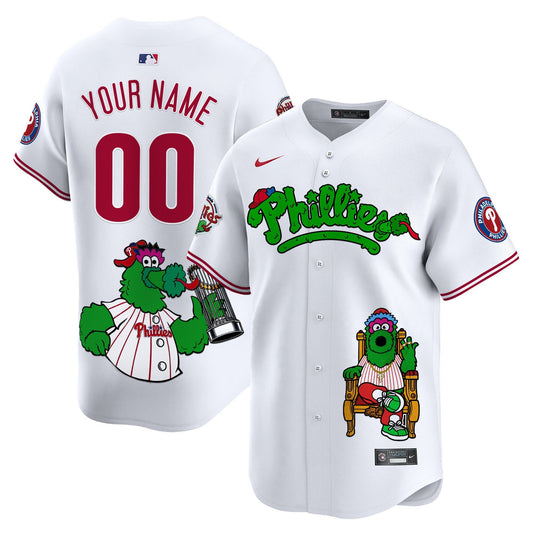 Unisex Phillies Phanatic Vapor Premier Limited Custom Jersey - Printed