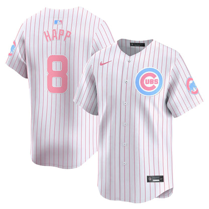 Unisex Chicago Cubs Bubblegum Pink Vapor Premier Limited Jersey - All Stitched