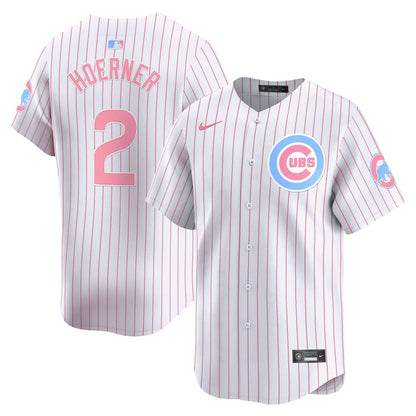 Unisex Chicago Cubs Bubblegum Pink Vapor Premier Limited Jersey - All Stitched
