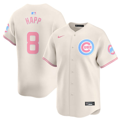 Unisex Chicago Cubs Bubblegum Pink Vapor Premier Limited Jersey - All Stitched