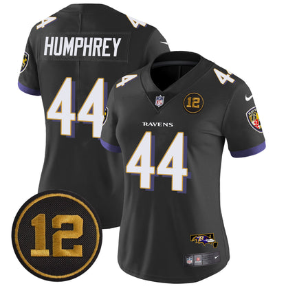 Women's Ravens Jacoby Jones Patch Vapor Limited Jersey - All Stitched