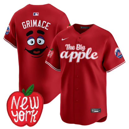 Mets The Big Apple Vapor Premier Limited Jersey - All Stitched