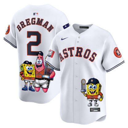 Astros SpongeBob SquarePants Vapor Premier Limited Jersey - Printed