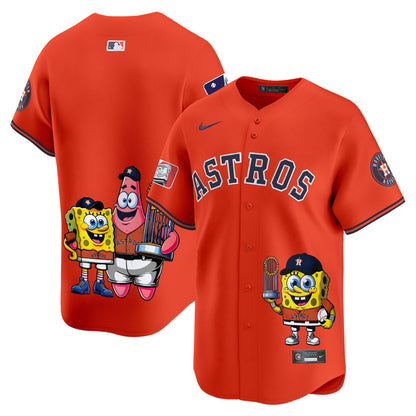 Astros SpongeBob SquarePants Vapor Premier Limited Jersey - Printed