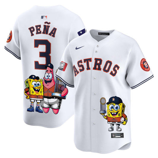 Astros SpongeBob SquarePants Vapor Premier Limited Jersey - Printed