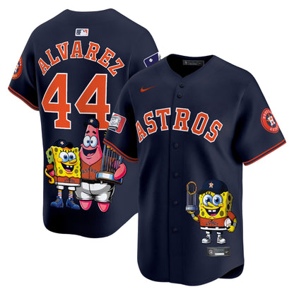 Astros SpongeBob SquarePants Vapor Premier Limited Jersey - Printed