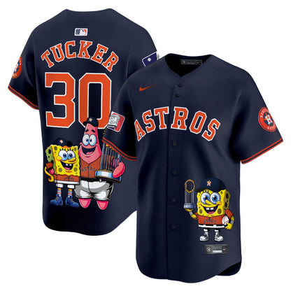 Astros SpongeBob SquarePants Vapor Premier Limited Jersey - Printed