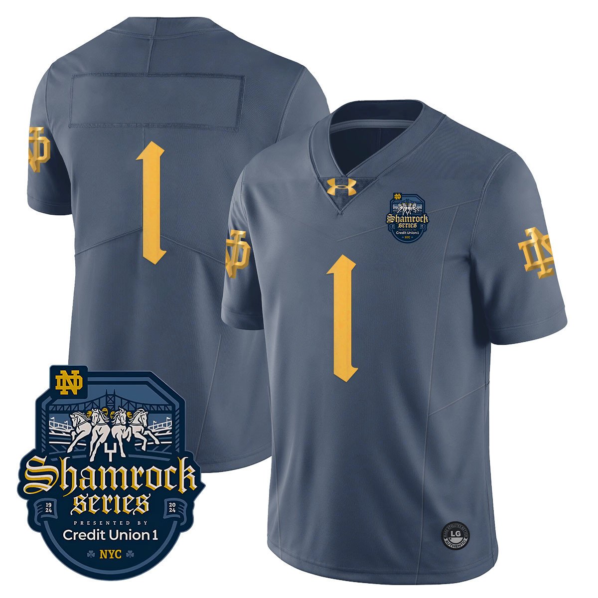 Notre Dame 2024 Shamrock Series Uniform - All Stitched