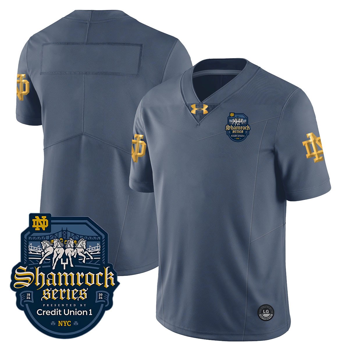 Notre Dame 2024 Shamrock Series Uniform - All Stitched