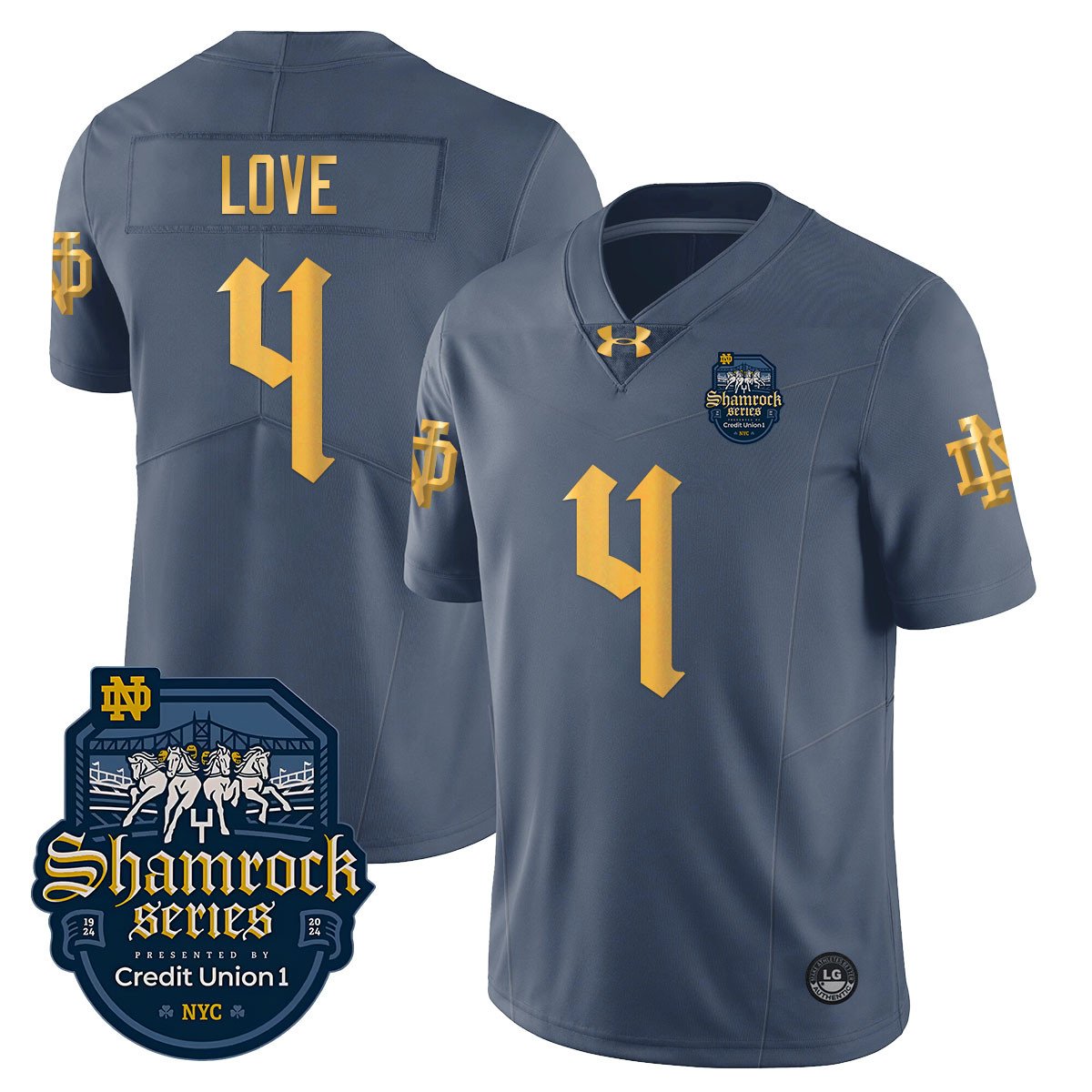 Notre Dame 2024 Shamrock Series Uniform - All Stitched