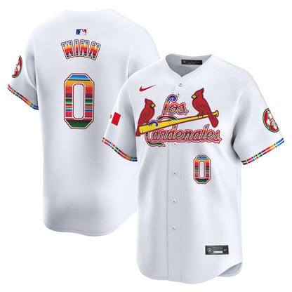 St. Louis Cardinals Fiesta Cardenales Vapor Premier Limited Jersey - All Stitched