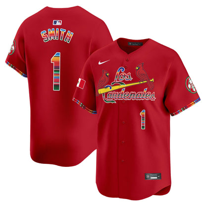 St. Louis Cardinals Fiesta Cardenales Vapor Premier Limited Jersey - All Stitched