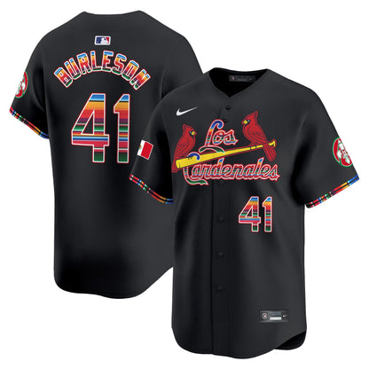 St. Louis Cardinals Fiesta Cardenales Vapor Premier Limited Jersey - All Stitched