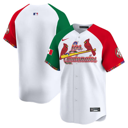 St. Louis Cardinals Fiesta Cardenales Vapor Premier Limited Jersey - All Stitched