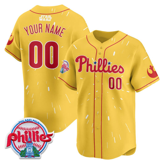 Custom Name/Gender Phillies Star Wars Night Jersey