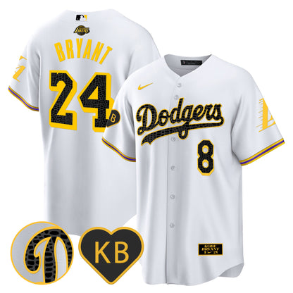 Dodgers 2024 Mamba Baseball Jersey - All Stitched