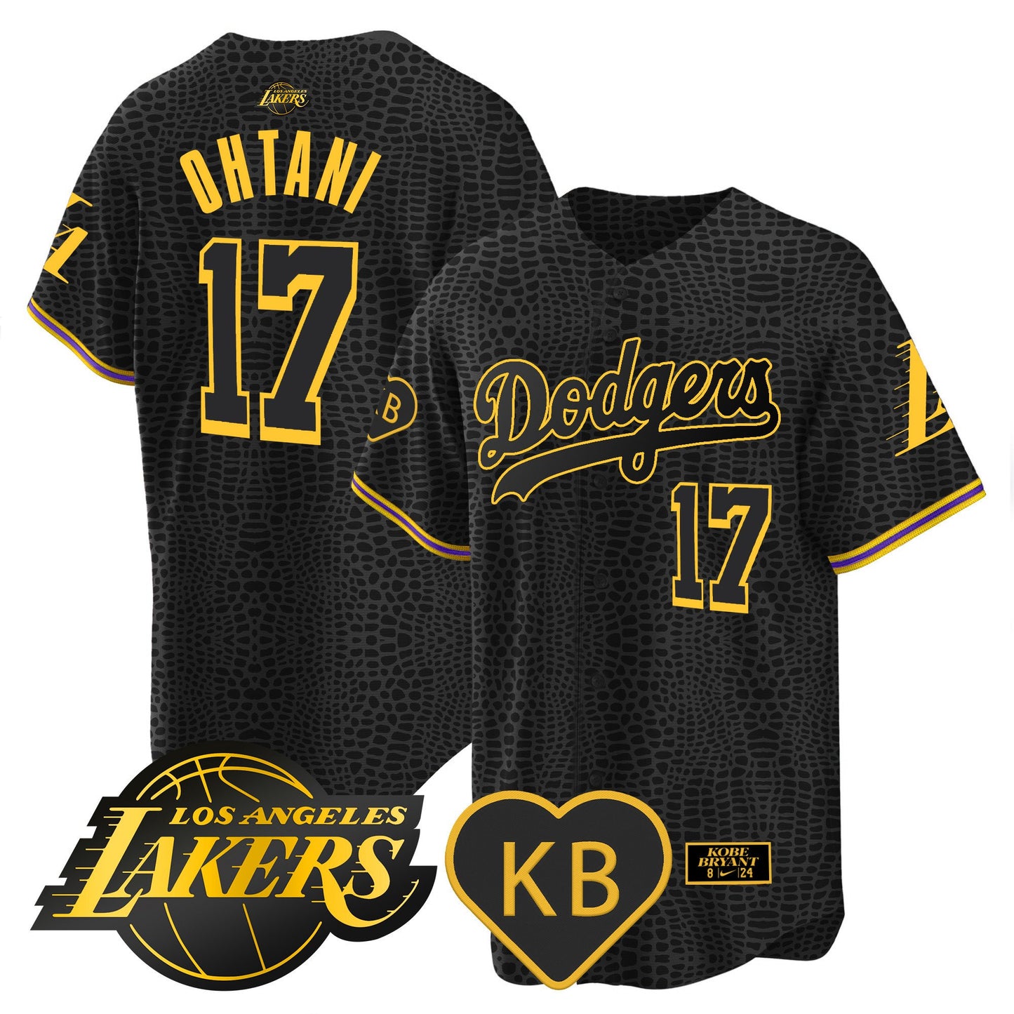 Dodgers 2024 Mamba Baseball Jersey - All Stitched