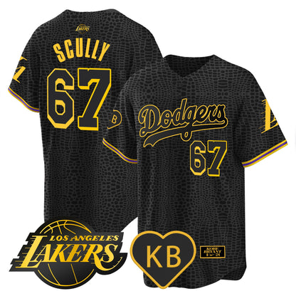 Dodgers 2024 Mamba Baseball Jersey - All Stitched