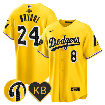 Dodgers 2024 Mamba Baseball Jersey - All Stitched