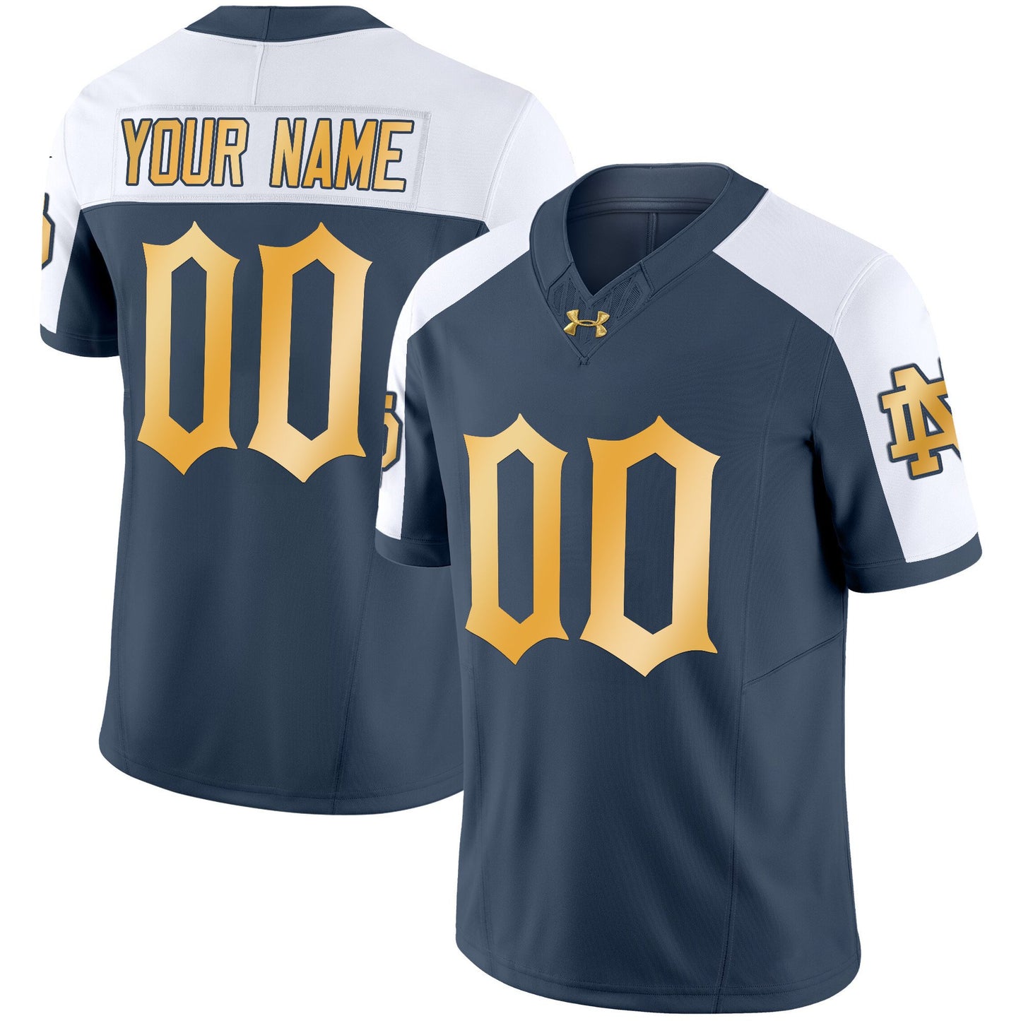 Notre Dame Fighting Irish 2024 Vapor Limited Custrom Jersey - All Stitched