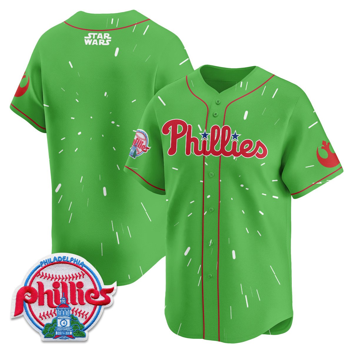 Men's Phillies Star Wars Night Jersey