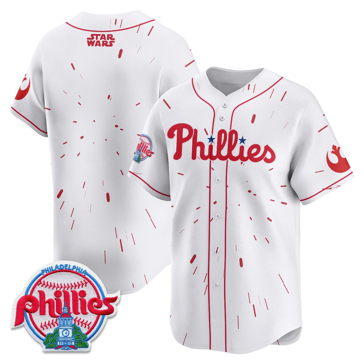 Men's Phillies Star Wars Night Jersey