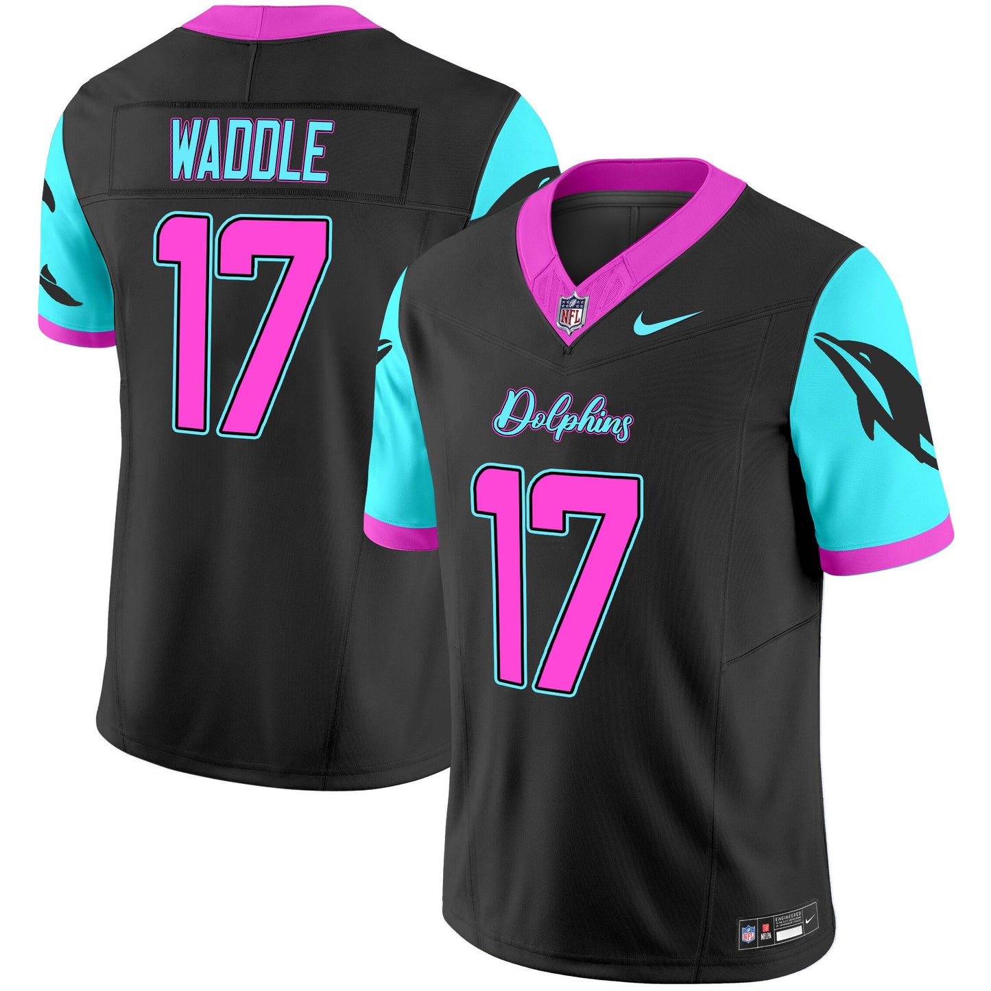 Dolphins Miami Vice Vapor Limited Jersey - All Stitched